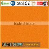 2014 New Color Orange Artificial Quartz Stone