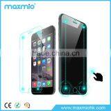2015 Newest 0.33mm 9H Smart Touch Tempered Glass Screen Protector for IPhone 6/iPhone 6 Plus Smart Back and Confirm Button