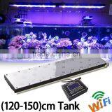 WIFI programmable sunise sunset aquarium led lighting 48inch 4ft 120cm marine fish tank