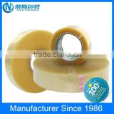 high quality small width yellowish hot sale bopp packing tape