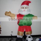 Inflatable Santa with football