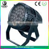 36x3W 4 in 1 Rgba LED Par Light/ Led PAR Can for Party & Disco Night Club Decorating Led Light System