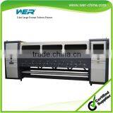 3.3m 4 Color Advertising Printing Machine in Solvent Ink Jet Printer With 4 Heads WER-SD3404 Large Format Solvent Printer