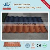 COLORFUL STONE COATED STEEL ROOFING TILE