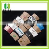 Custom printed disposable hot coffee paper cup sleeve