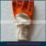 Orange Latex Coated Cotton Gloves thumbnail-3