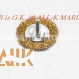 Crimped Wire Wheel Brush With Shank thumbnail-4