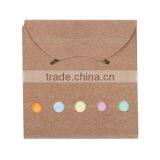 Wholesale Colorful Fashion Simple Sticky Custom Notepad thumbnail-3