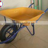 Wheelbarrow WB6400 ,solid Wheel,15x3 Inch,construction Wheelbarorw WB6400 thumbnail-1