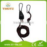 1/4" Adjustable Grow Light Hanger Rope Ratchet,SS Hook thumbnail-1