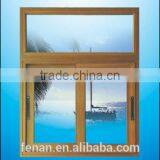 Wood Grain Aluminum Frame for Sliding Wardrobe Door/window With 1 mm Thickness