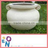 Large Size URNS Handle Clay Fat Flower Pot thumbnail-1