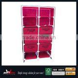 Family Use Functional Furniture Fabric Wardrobe thumbnail-1