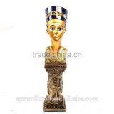Egypt Series of the Queen's Head Antique Resin Egyptian Statues Wholesale thumbnail-1