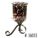 Decorative Glass Metal Hurricane thumbnail-6