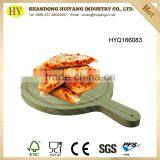 FSC Round Wood Pizza Tray thumbnail-1