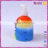 Hand Painting Tower Design Ceramic Bathroom Accessory Set thumbnail-2