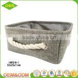 Wholesale Cheap Fashion Foldable Canvas Toys Storage Box Made in China thumbnail-2