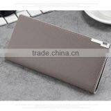 Wholesale New Men's Long Slim Wallet Card Wallet Multi Cross Pattern Wallet Purse thumbnail-4