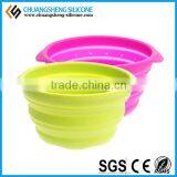 Anti-broken Folding Bowl, Pet Bowl, Foldable Silicone Bowl thumbnail-1