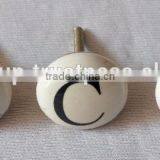 Newest Design Hand Painted Alphabetic Door Knobs thumbnail-2