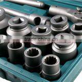 26pcs Socket Set Tool Set 3/4" Driver Heavy Duty Socket Set Torque Wrench thumbnail-3