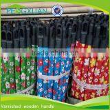 Cleaning Product Parts Wooden Broom Sticks 150cm With OEM Design thumbnail-2