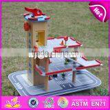 2017 New Products Children Parking Toy Small Wooden Toy Garage W04B047 thumbnail-2