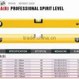 Two Vials Engineering Level Professional Aluminum Spirit Level thumbnail-2