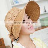 Korean Empty Top Lady Hat Summer Sun Visor Cap Hats thumbnail-1