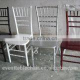 White Chiavari Chair Wooden Tiffany Chair Banquet Chair With Cushion thumbnail-4