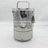 Thermal Multilayer Food Container Home Stainless Steel Metal Lunch Boxes thumbnail-1