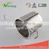 WCE6023 Good Quality Stainless Steel Mesh Tea Tools Tea Strainer Tea Infuser With Hook and Handle thumbnail-2