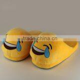 Hot Sale Plush Emoji Slippers, Unisex Adult Winter Warm House Shoes, One Size Fits Most thumbnail-1