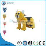 Amusement Park Ride Musical Animated Plush Toy Ride Motorized Animals Battery Operated Ride Animals for Sale thumbnail-5