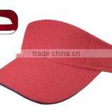 2014 High Quality Sun Visor Cap With Embroidery Logo Made in Guangdong thumbnail-3