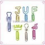 Factory Directly Assorted Colors Shapes Long Metal Paper Clip Gifts thumbnail-6