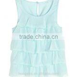 2016 Children Little Girls Flowy Tiered Sleeveless Top HST8035 thumbnail-5