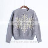 2017 Fashion Sweater New Design Winter Women Knitted Pullover Christmas Sweater thumbnail-3