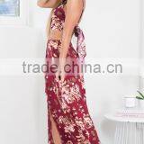 Latest Formal Skirt and Blouse Patterns for Ladies 2017 Summer Beach Fashion Two Piece Sets thumbnail-3