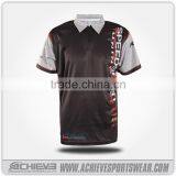 Print Blank Polo Shirts Custom Sublimated Polo Shirts Made in Achieve thumbnail-2