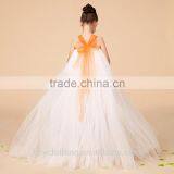 Flower Girl Evening Gowns Pageant Dresses for Little Girls Children Dress for Wedding Kids Clothing thumbnail-3