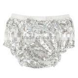 Wholesale Girls Sequin Shorts Newborn Baby Sequin Bloomers With Butterfly Knot thumbnail-4