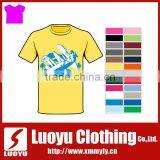 100% Cotton t Shirt Custom Your Own Logo thumbnail-1