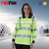 Reflective Safety hi Visible t Shirt Breathable Moisture Wicking thumbnail-2