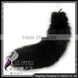 CX-R-23 Wholesale Europe Fashion Fox Tail Fur Keychain thumbnail-2