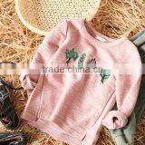 YE5157 Autumn 2017 Children Clothing Korean Embroidery Tree Children T-shirt thumbnail-5