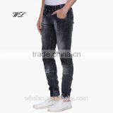 Latest Trendy Men Denim Jean Pants Cotton/Spandex New Man Jeans thumbnail-2