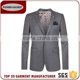 Fashion 2 Button Polyester Viscose Men'S Suit For Wedding thumbnail-3