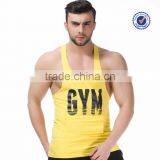 GYM Text Printing Long Tank Tops for Men Cheap Mens Long Tank Tops thumbnail-4